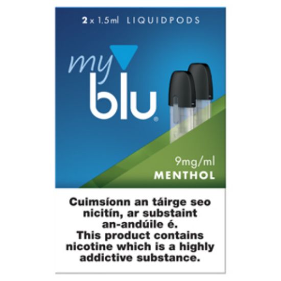 Picture of My Blu 9mg Menthol Liquidpods 2pk x5